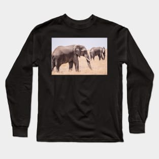 Serengeti Elephants Long Sleeve T-Shirt